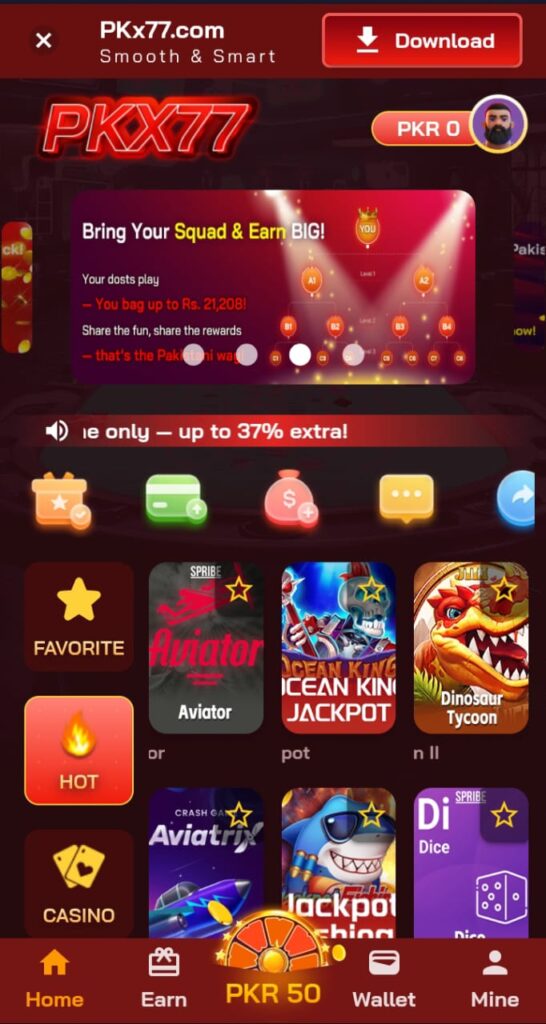 pkx77 game