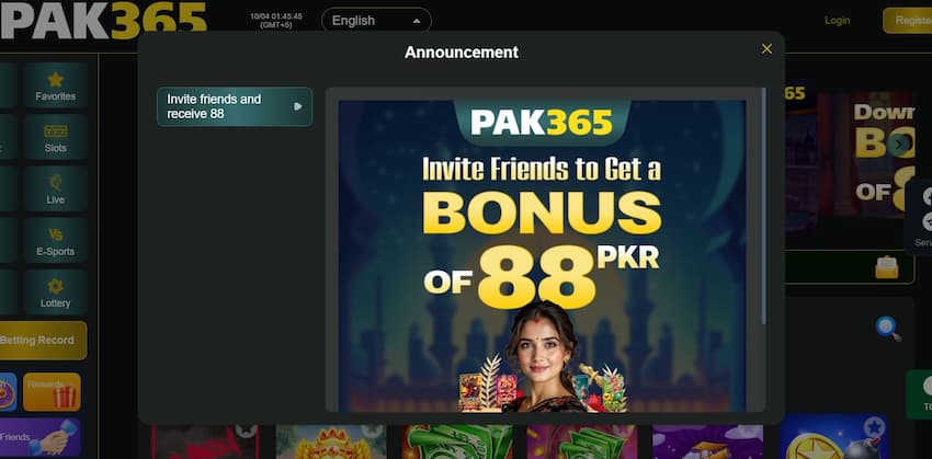 pak365 game APK